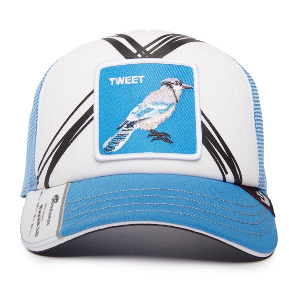 ⭐️NIB Limited Edition Goorin Brothers Twitter Bird Trucker Hat - Picture 2 of 8